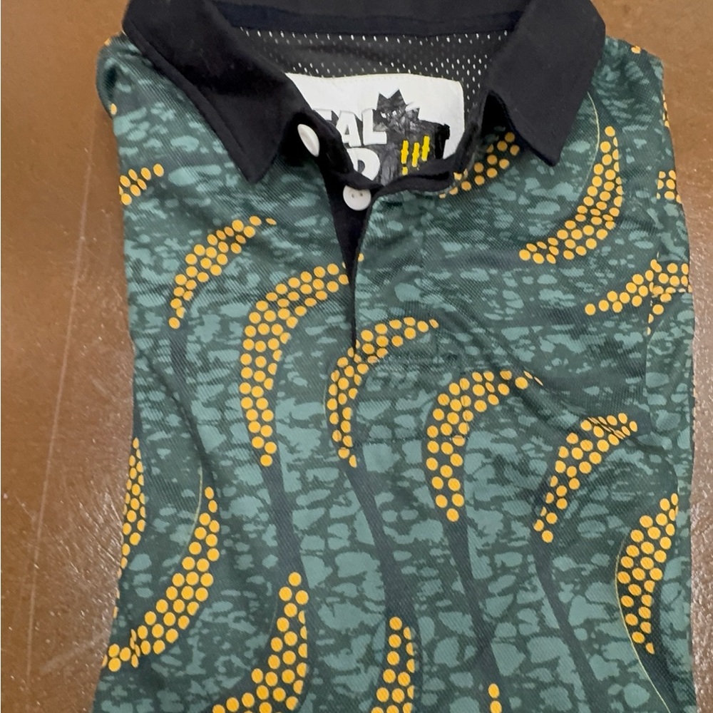 Green and Yellow Long Sleeve Tee